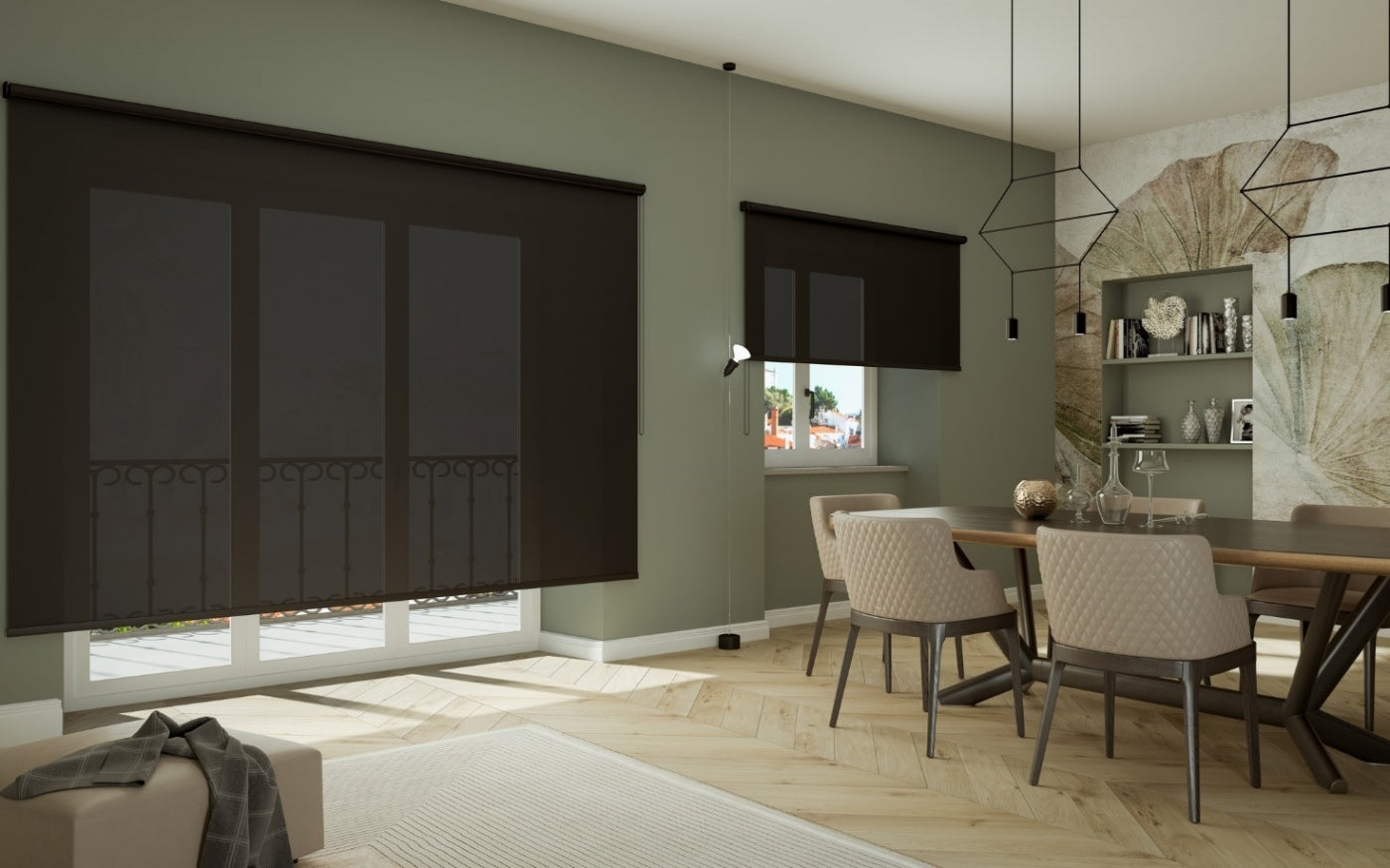 Tenda a Rullo su misura - Tessuto Screen Microforato