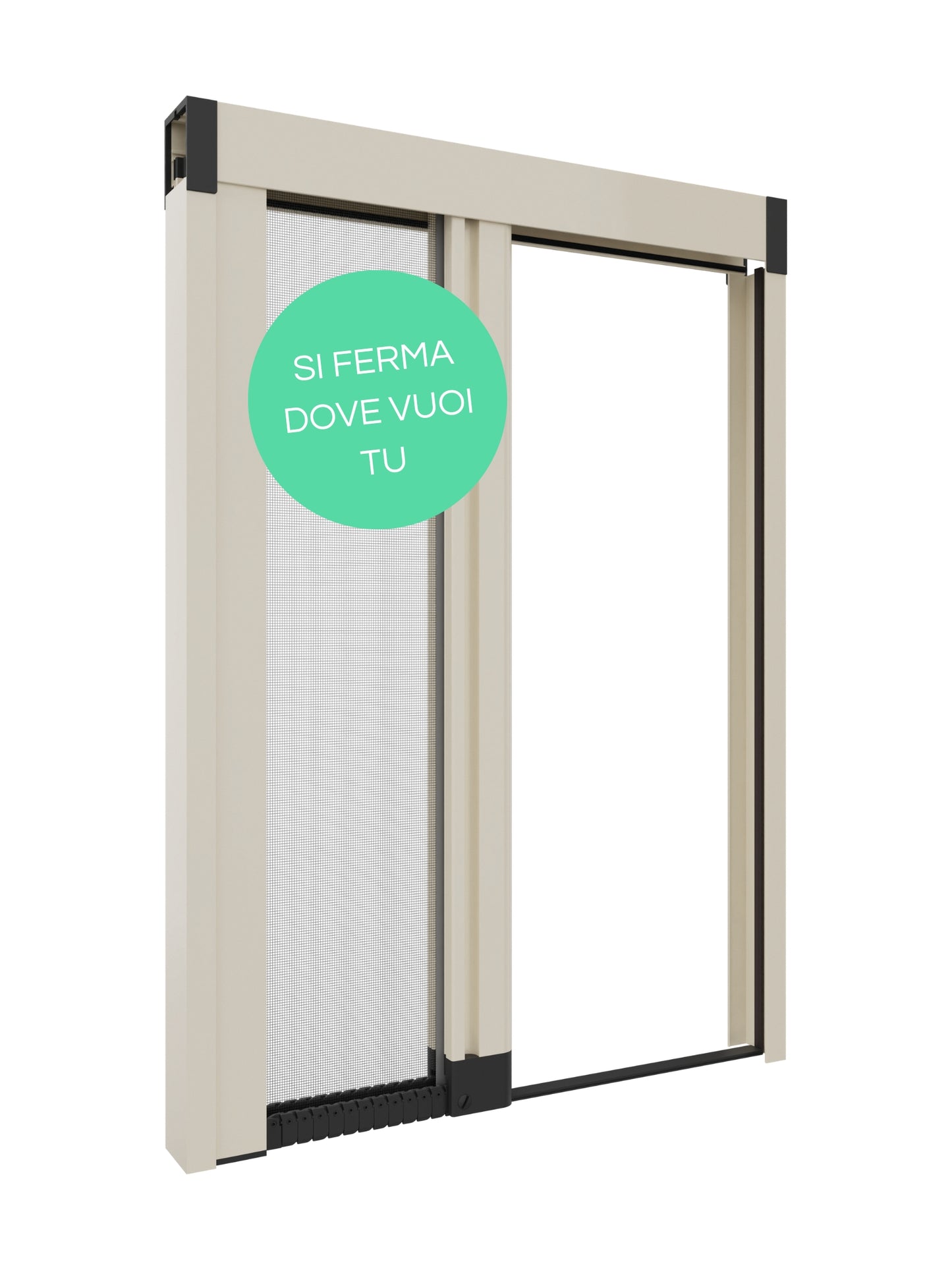 Libera 43 Laterale - Zanzariera con carrarmato
